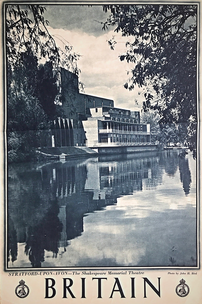 Shakespeare Memorial Theatre, Stratford-upon-Avon, England, 1940s