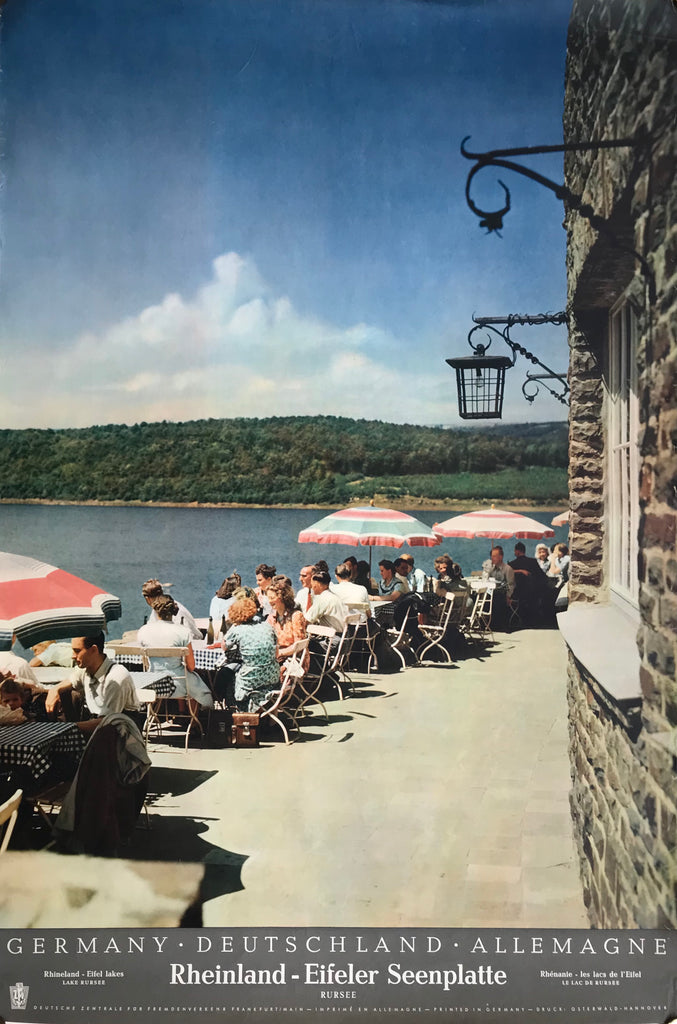 Rhineland, Eifeler Seenplatte, Germany, 1950s