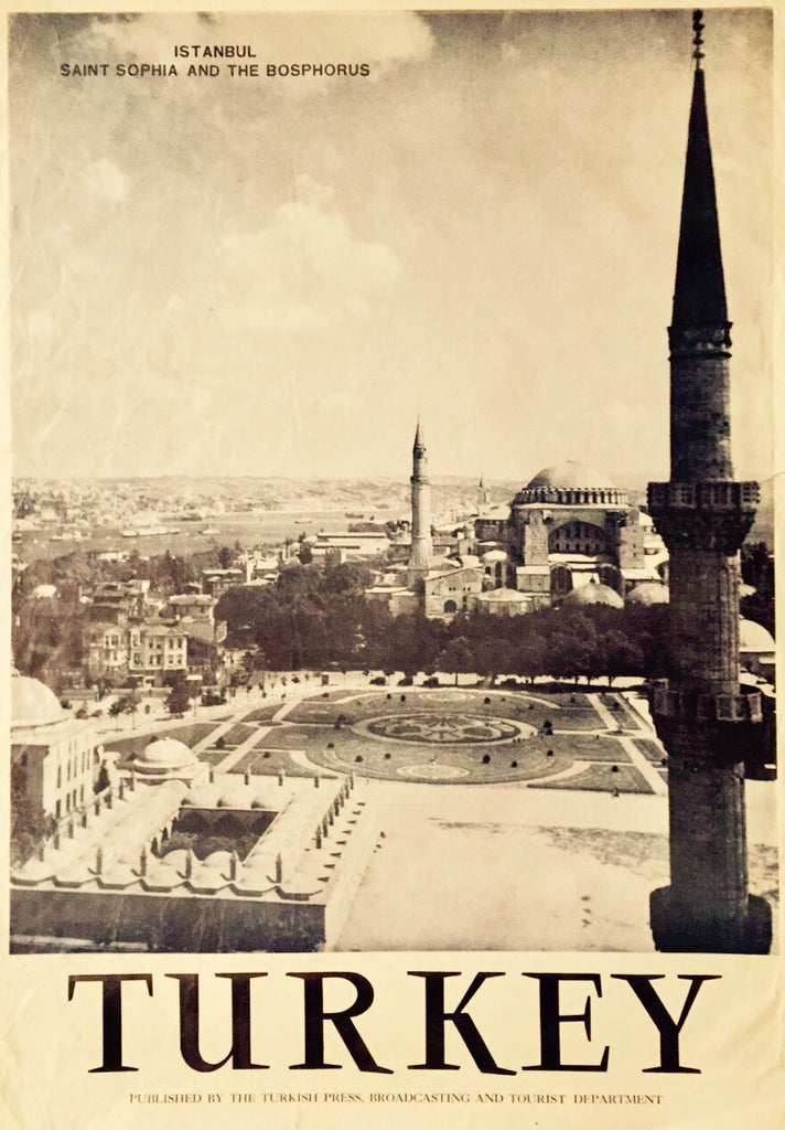 Hagia Sofia (Saint Sophia), Istanbul, Turkey, c 1960?