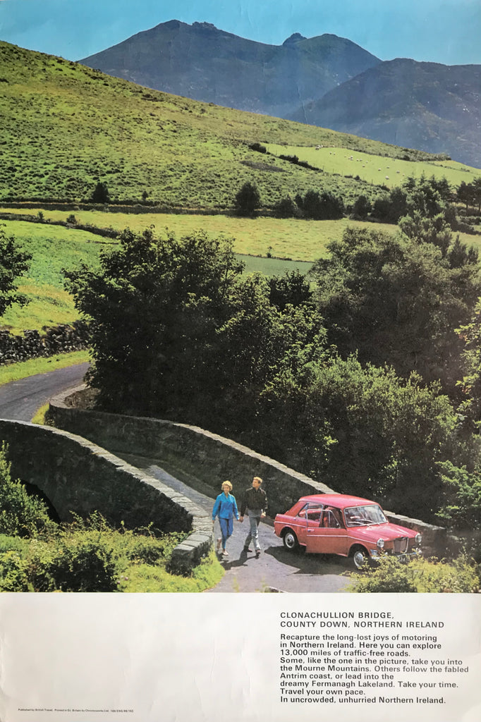 Clonachullion Bridge, Country Down, Northern Ireland, 1969