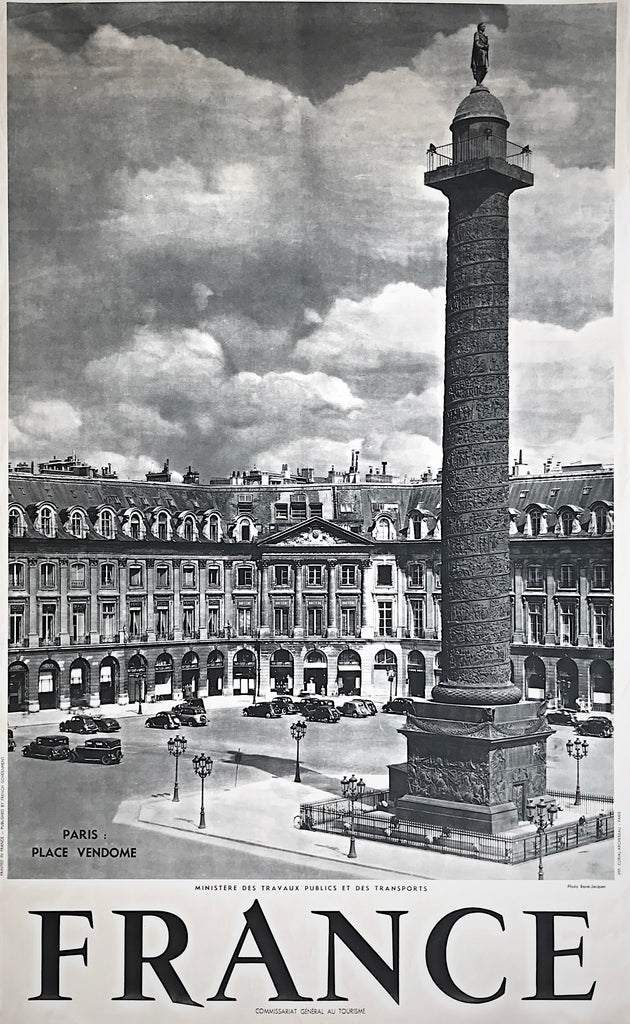 Place Vendôme, Paris, France, late 1940s