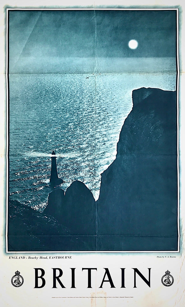 Beachy Head, Eastbourne, England, late 1940s