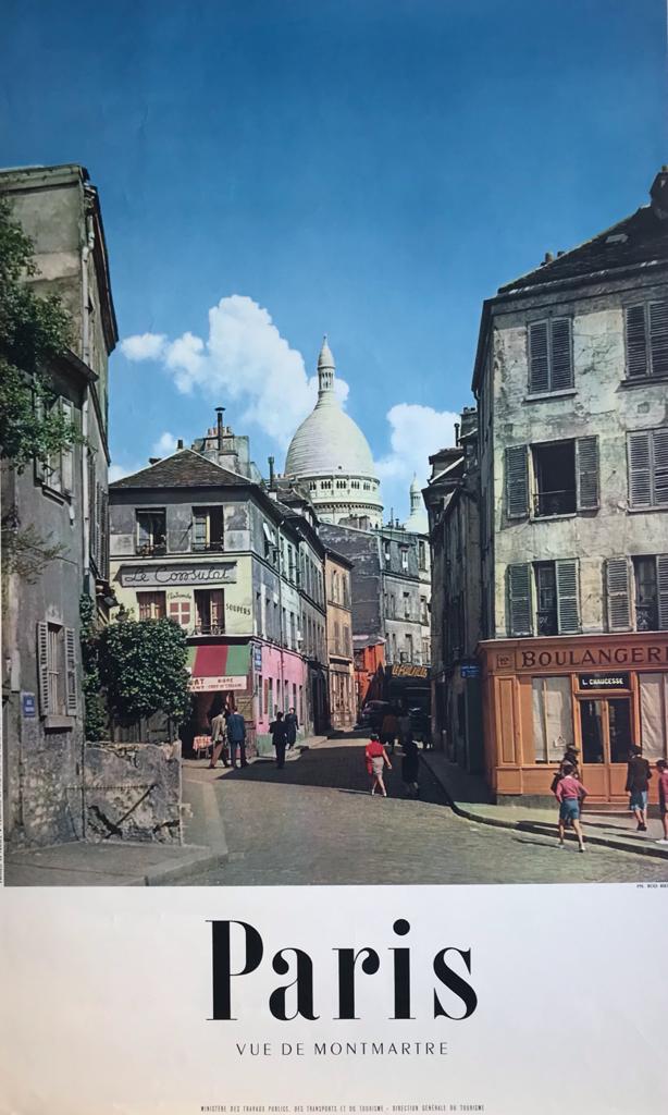 Montmartre, Paris, France, 1954?