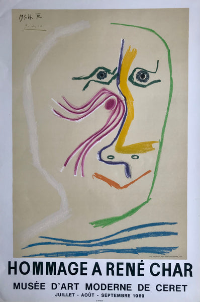 Picasso, Hommage à René Char, France, 1969